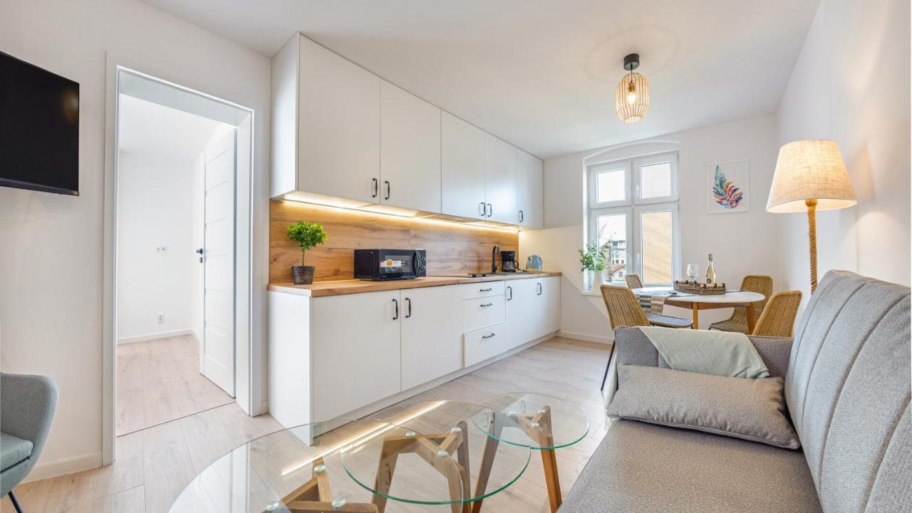 Apartamenty Sun & Snow Ustka Centrum - Centrum, Blisko Plazy Exterior foto